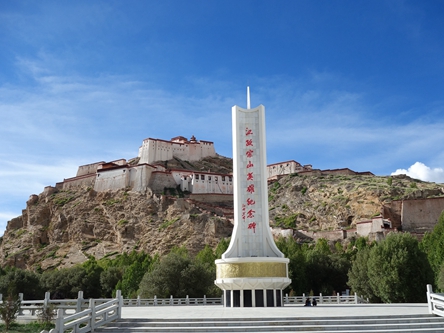 西藏日喀則-江孜宗山英雄城