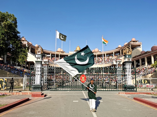 印度巴基斯坦－降旗典禮