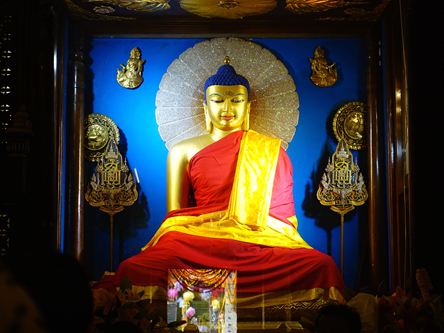 菩提迦耶 Bodh Gaya 摩訶菩提寺．金剛座．靜坐冥想．右繞佛塔．大禮拜